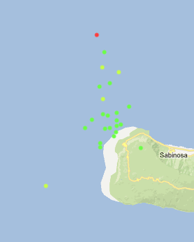 Epicenter map courtesy AVCAN Canary Islands