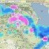 Figure 3 Modeled snow and rainfall for the 48 hours to Thursday, October 27th 2011. Source Bernhard Muehr, KIT. http://www.wettergefahren-fruehwarnung.de/Ereignis/20111025_e.html