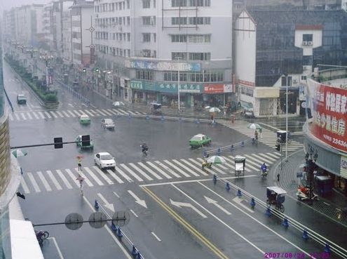 Panoramio image of Xa'an building types