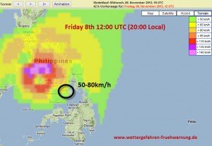 8th Nov 12:00 UTC (20:00 Local)