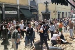 Deadly earthquake in the Puebla region, Mexico - at least 356 fatalities - September 19, 2017