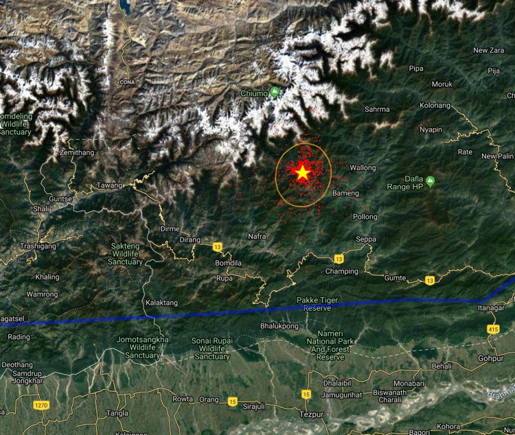 Strong Dangerous Earthquake In Northern India Felt In Bhutan And